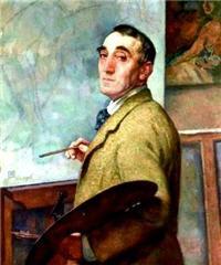 Portrait of Theodore Van Rysselberghe: Self-portrait
